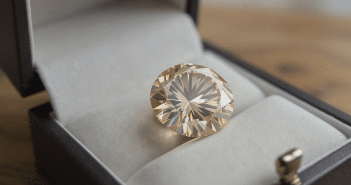 d&eacute;couvrez le diamant champagne, une pierre pr&eacute;cieuse aux nuances chaleureuses et singuli&egrave;res qui apporte une touche d&rsquo;&eacute;l&eacute;gance originale &agrave; vos bijoux.