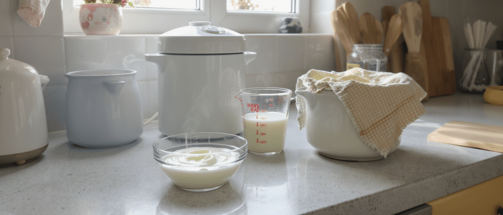 d&eacute;couvrez notre guide pratique pour r&eacute;ussir vos yaourts maison facilement, avec ou sans yaourti&egrave;re, et savourez des recettes simples et gourmandes.
