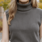 d&eacute;couvrez l'&eacute;l&eacute;gance r&eacute;invent&eacute;e avec le mod&egrave;le sans manches, la pi&egrave;ce incontournable de l'automne alliant sophistication et modernit&eacute;, bien plus chic que le col roul&eacute; traditionnel.