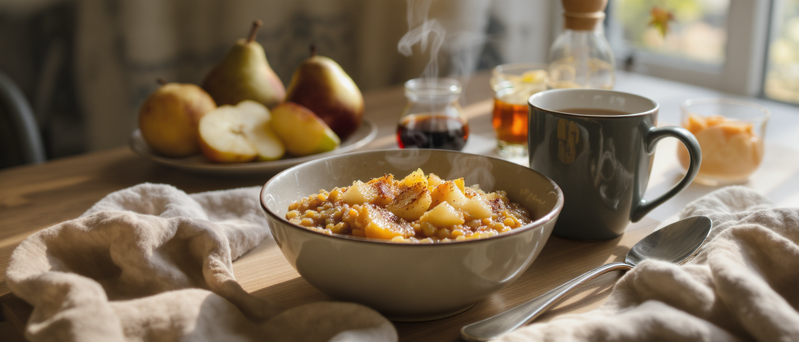d&eacute;couvrez nos astuces pour pr&eacute;parer un petit-d&eacute;jeuner d&rsquo;automne chaleureux, savoureux et facile &agrave; r&eacute;aliser, id&eacute;al pour bien commencer la journ&eacute;e.