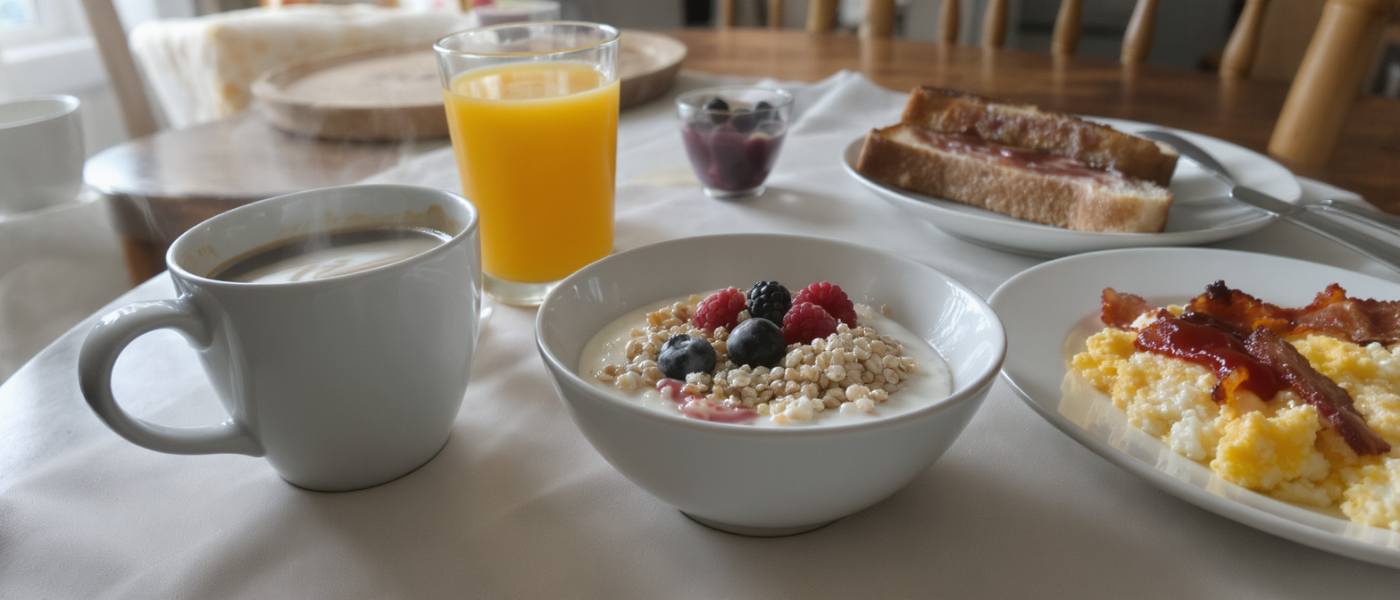 d&eacute;couvrez les trois combinaisons alimentaires &agrave; &eacute;viter au petit-d&eacute;jeuner, malgr&eacute; leur popularit&eacute;, pour commencer votre journ&eacute;e en pleine forme et am&eacute;liorer votre digestion.