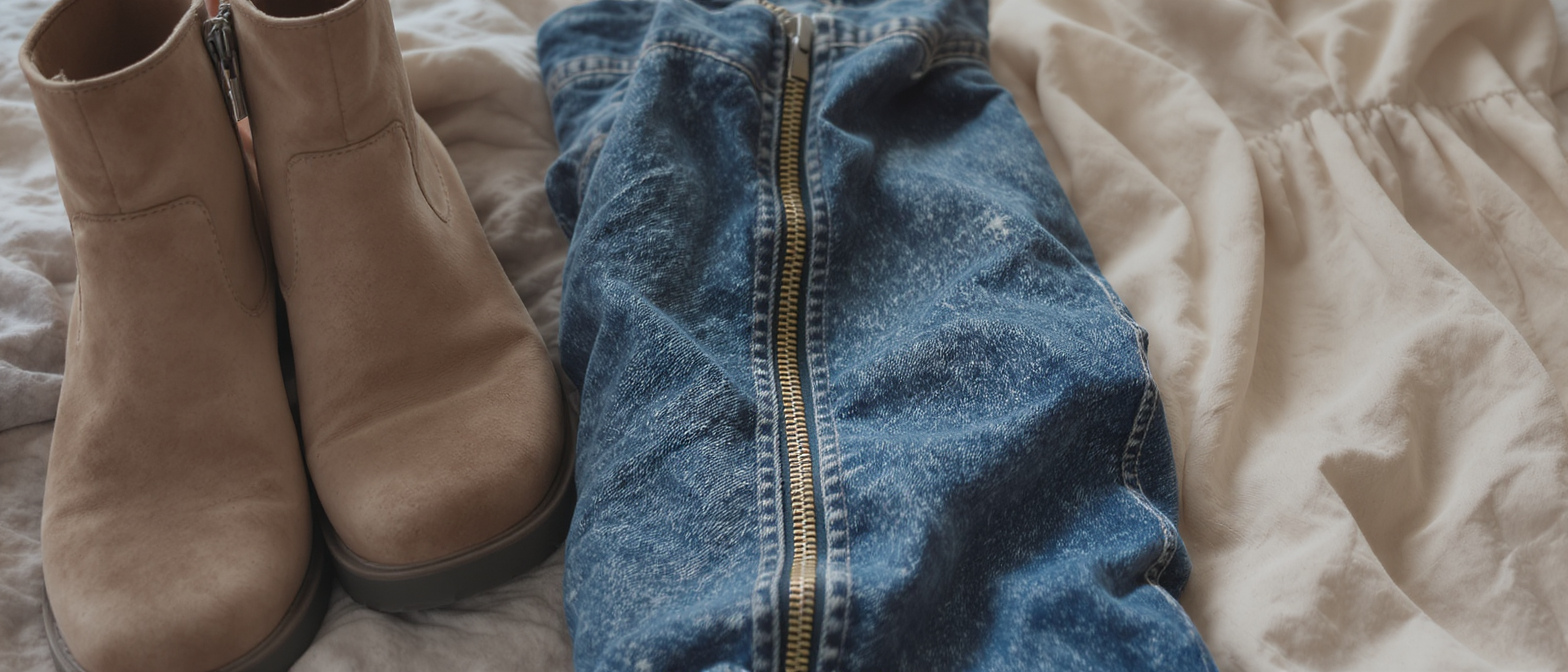 des bottes aux robes, le zip s&rsquo;impose comme le d&eacute;tail tendance qui donne du caract&egrave;re aux essentiels et r&eacute;veille les silhouettes les plus simples.