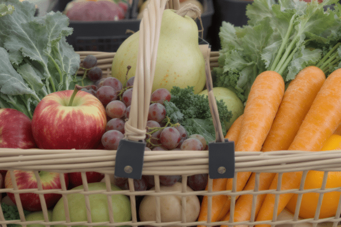 d&eacute;couvrez les fruits et l&eacute;gumes d&rsquo;octobre &agrave; privil&eacute;gier : produits de saison, savoureux et parfaits pour composer un panier gourmand.