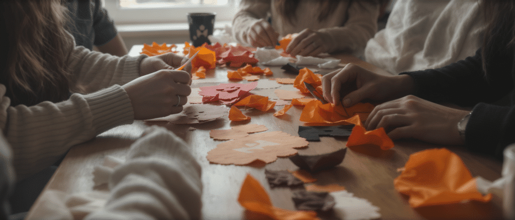 d&eacute;couvrez des d&eacute;corations d&rsquo;halloween faciles et amusantes &agrave; fabriquer en famille pour cr&eacute;er une ambiance effrayante avec vos enfants.